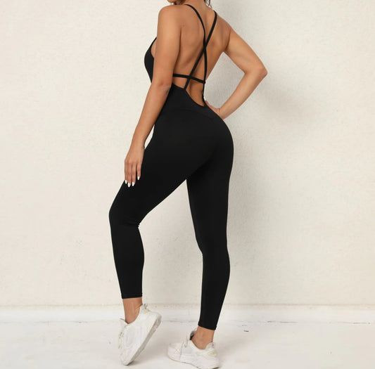Bodycon Strappy Jumpsuit