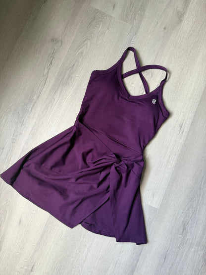 Plum Jumpsuit Dress