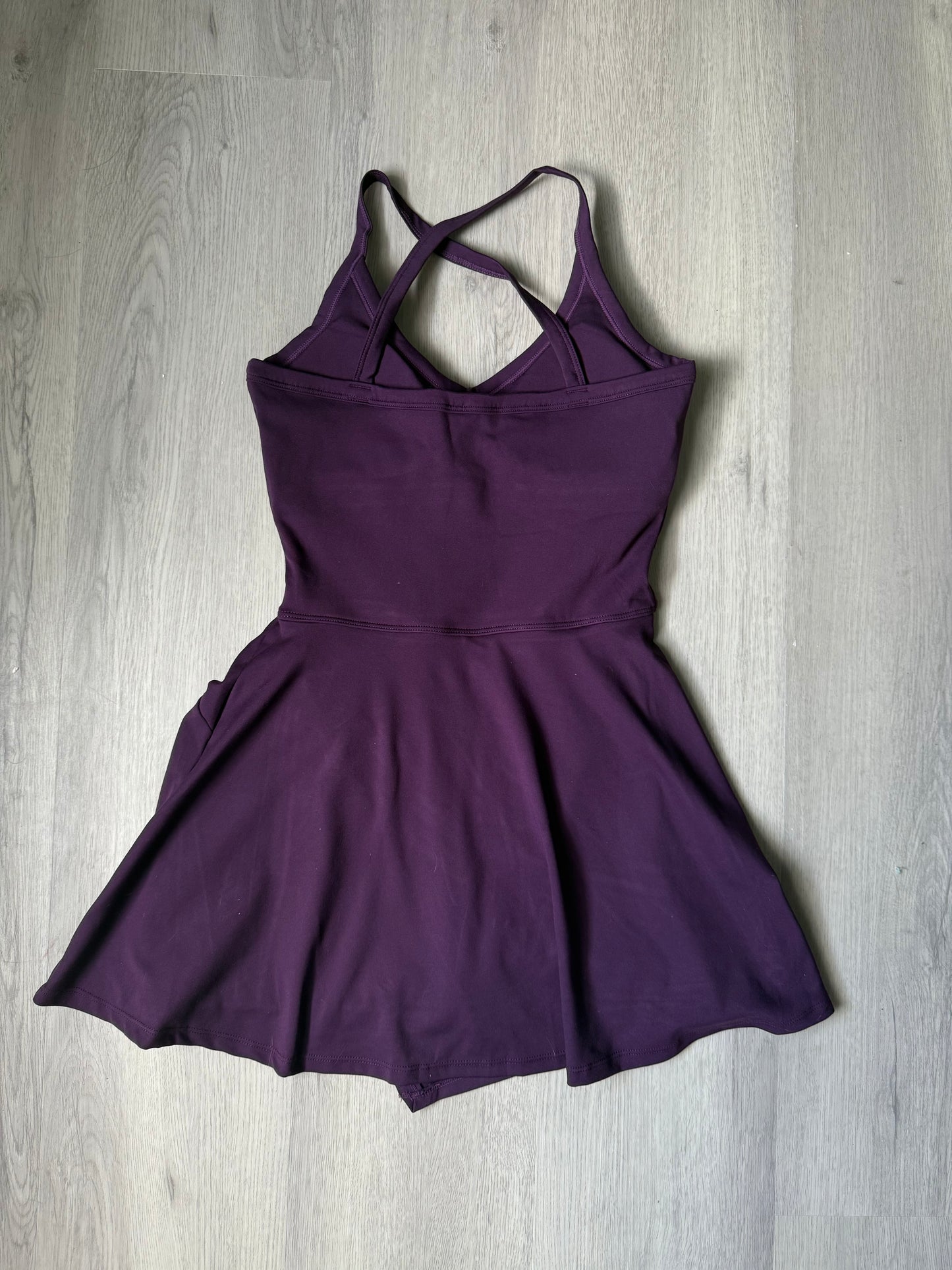 Plum Jumpsuit Dress